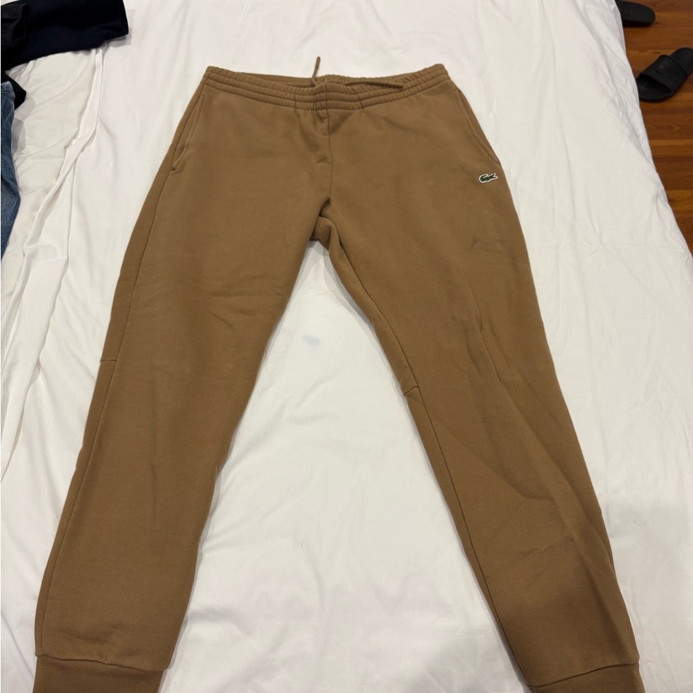 Lacoste Men's Brown Sweatpants